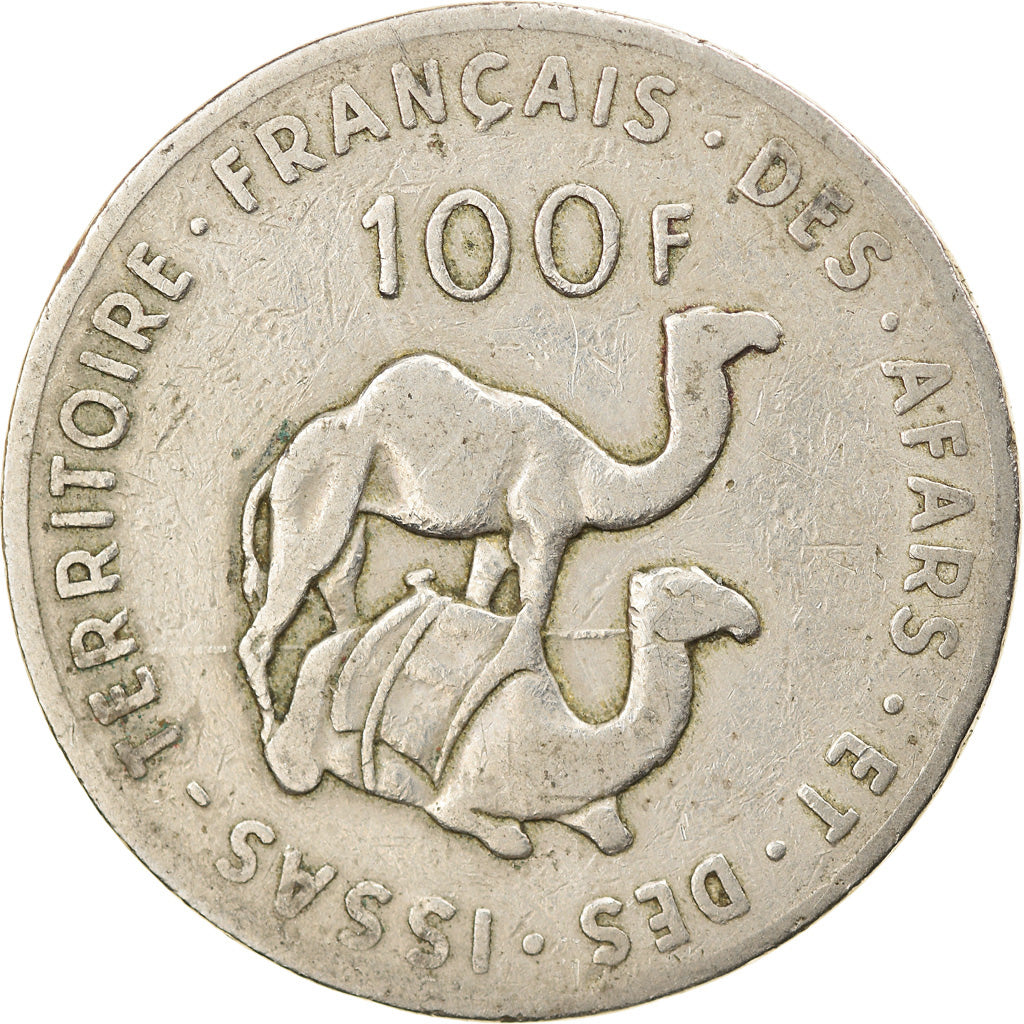 Monnaie, FRENCH AFARS & ISSAS, 100 Francs, 1970, Paris, TB, Copper-nickel, KM:19