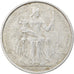 Coin, FRENCH OCEANIA, 5 Francs, 1952, VF(30-35), Aluminum, KM:4