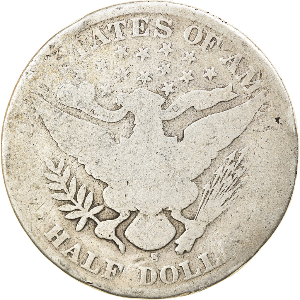 Moneda, Estados Unidos, Barber Half Dollar, Half Dollar, 1906, U.S. Mint, San