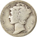 Coin, United States, Mercury Dime, Dime, 1919, U.S. Mint, Philadelphia