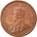 Coin, INDIA-BRITISH, George V, 1/4 Anna, 1936, Bombay, EF(40-45), Bronze, KM:512