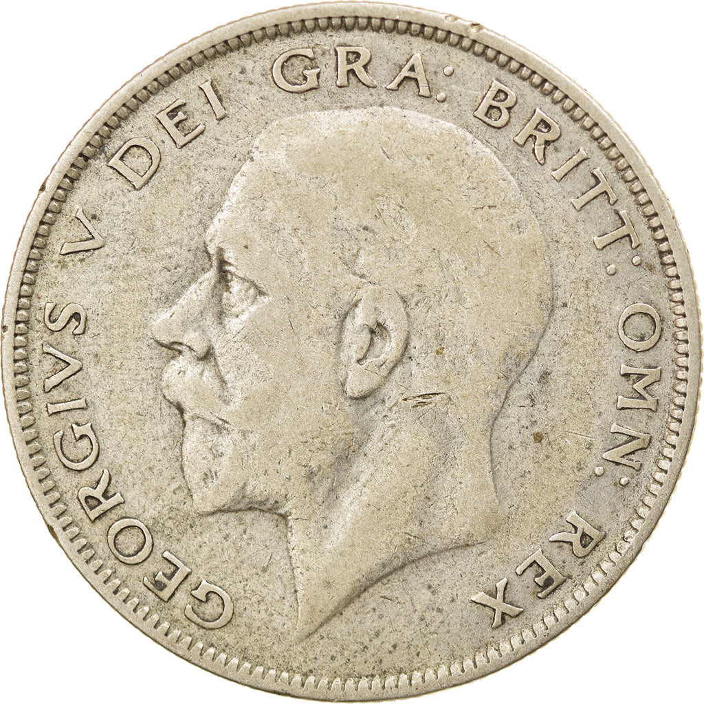 Coin, Great Britain, George V, 1/2 Crown, 1933, VF(30-35), Silver, KM:835