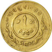 Nepal, SHAH DYNASTY, Tribhuvana Bir Bikram, Paisa, 1948, BB+, KM:707a