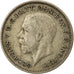 Moneda, Gran Bretaña, George V, 6 Pence, 1936, MBC, Plata, KM:832