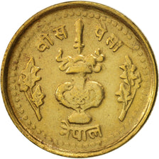 Nepal, SHAH DYNASTY, Birendra Bir Bikram, 20 Paisa, 1978, AU(50-53),KM  813