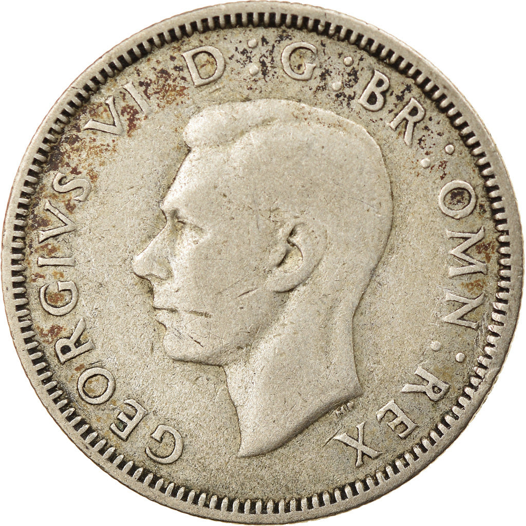 Coin, Great Britain, George VI, Shilling, 1944, EF(40-45), Silver, KM:853