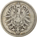 Coin, GERMANY - EMPIRE, Wilhelm I, Mark, 1875, Berlin, VF(30-35), Silver, KM:7