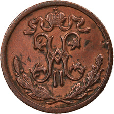 Moeda, Rússia, Nicholas II, 1/2 Kopek, 1899, Saint-Petersburg, EF(40-45)