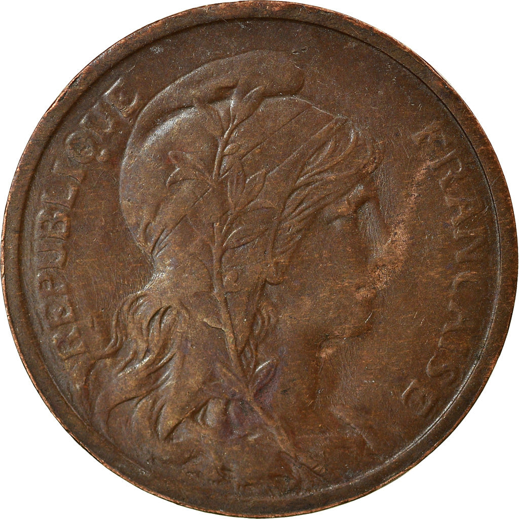 Münze, Frankreich, Dupuis, 2 Centimes, 1916, Paris, SS, Bronze, KM:841