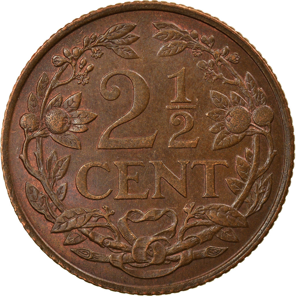 Coin, Netherlands Antilles, 2-1/2 Cents, 1948, AU(55-58), Bronze, KM:42