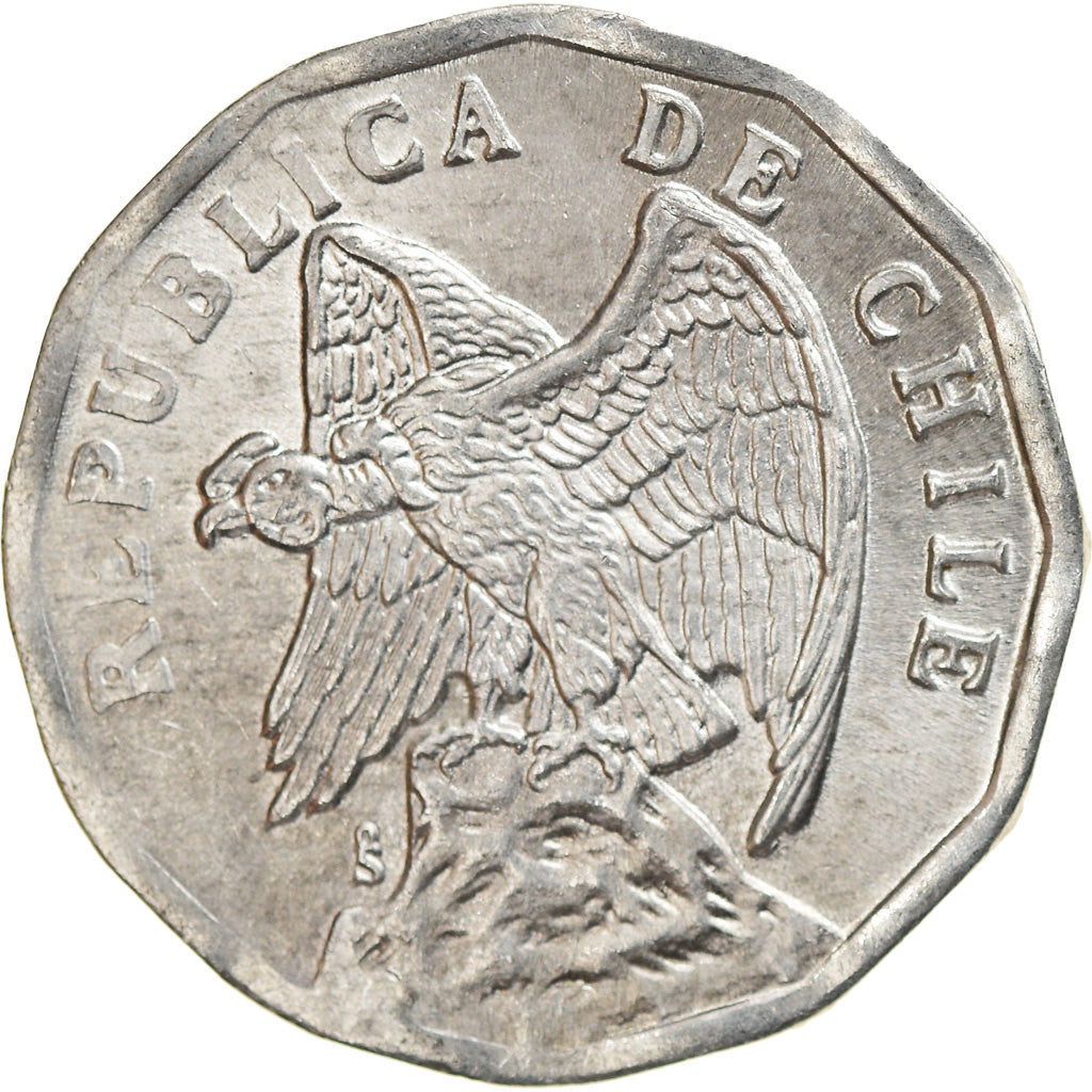 Coin, Chile, 10 Centavos, 1976, EF(40-45), Aluminum, KM:205a