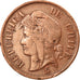 Moneta, Cile, 2 Centavos, 1880, MB, Rame, KM:147a