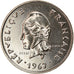 Coin, French Polynesia, 10 Francs, 1967, ESSAI, MS(63), Nickel, KM:E1