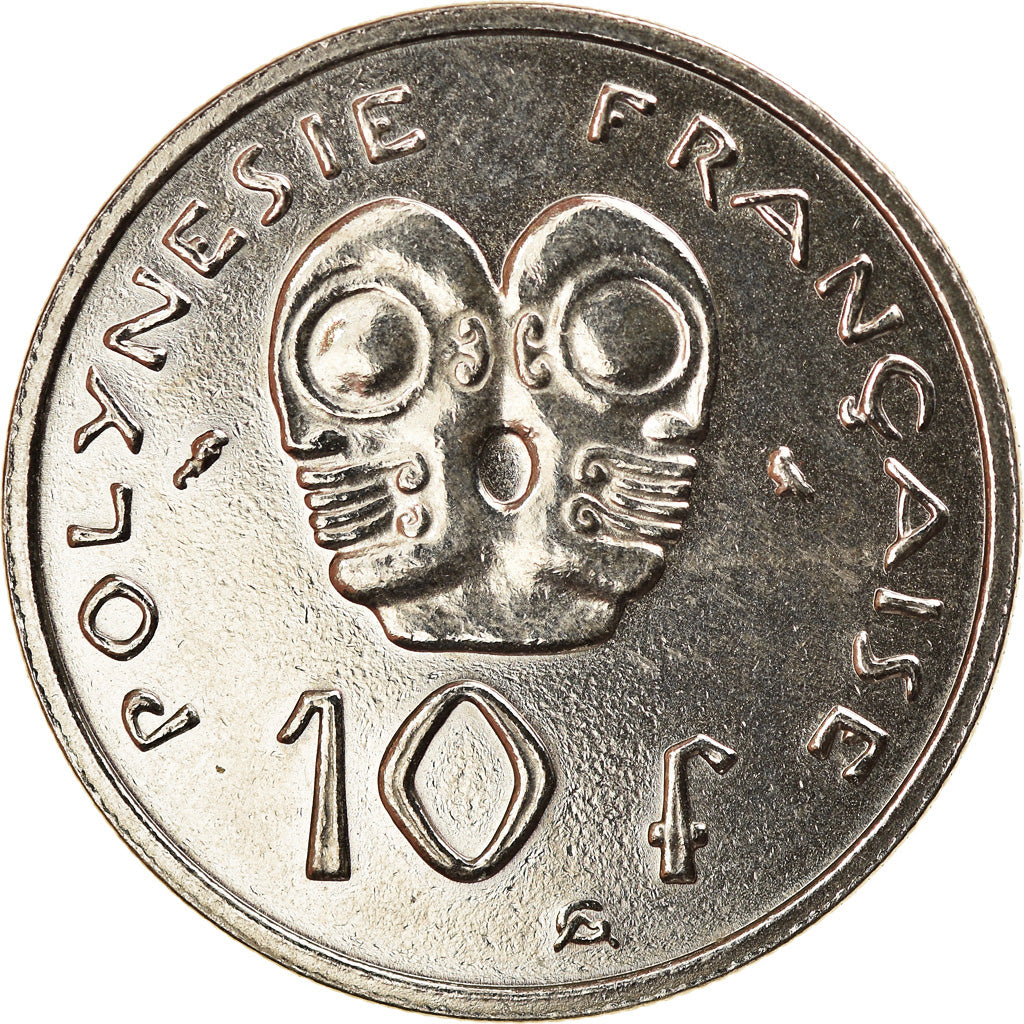 Coin, French Polynesia, 10 Francs, 1967, ESSAI, MS(63), Nickel, KM:E1