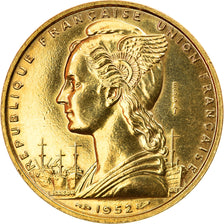 Monnaie, French Polynesia, 20 Francs, 1952, ESSAI, SPL, Aluminum-Nickel-Bronze