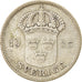 Coin, Sweden, Gustaf V, 50 Öre, 1935, EF(40-45), Silver, KM:788