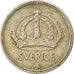 Coin, Sweden, Gustaf V, 50 Öre, 1950, EF(40-45), Silver, KM:817