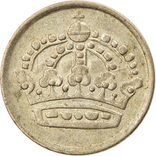 Coin, Sweden, Gustaf VI, 10 Öre, 1952, EF(40-45), Silver, KM:823