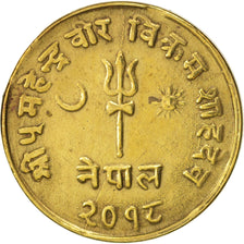 Nepal, SHAH DYNASTY, Mahendra Bir Bikram,2 Paisa,1961,AU(50-53),KM 751