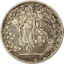 Moneta, Svizzera, 1/2 Franc, 1908, Bern, BB, Argento, KM:23