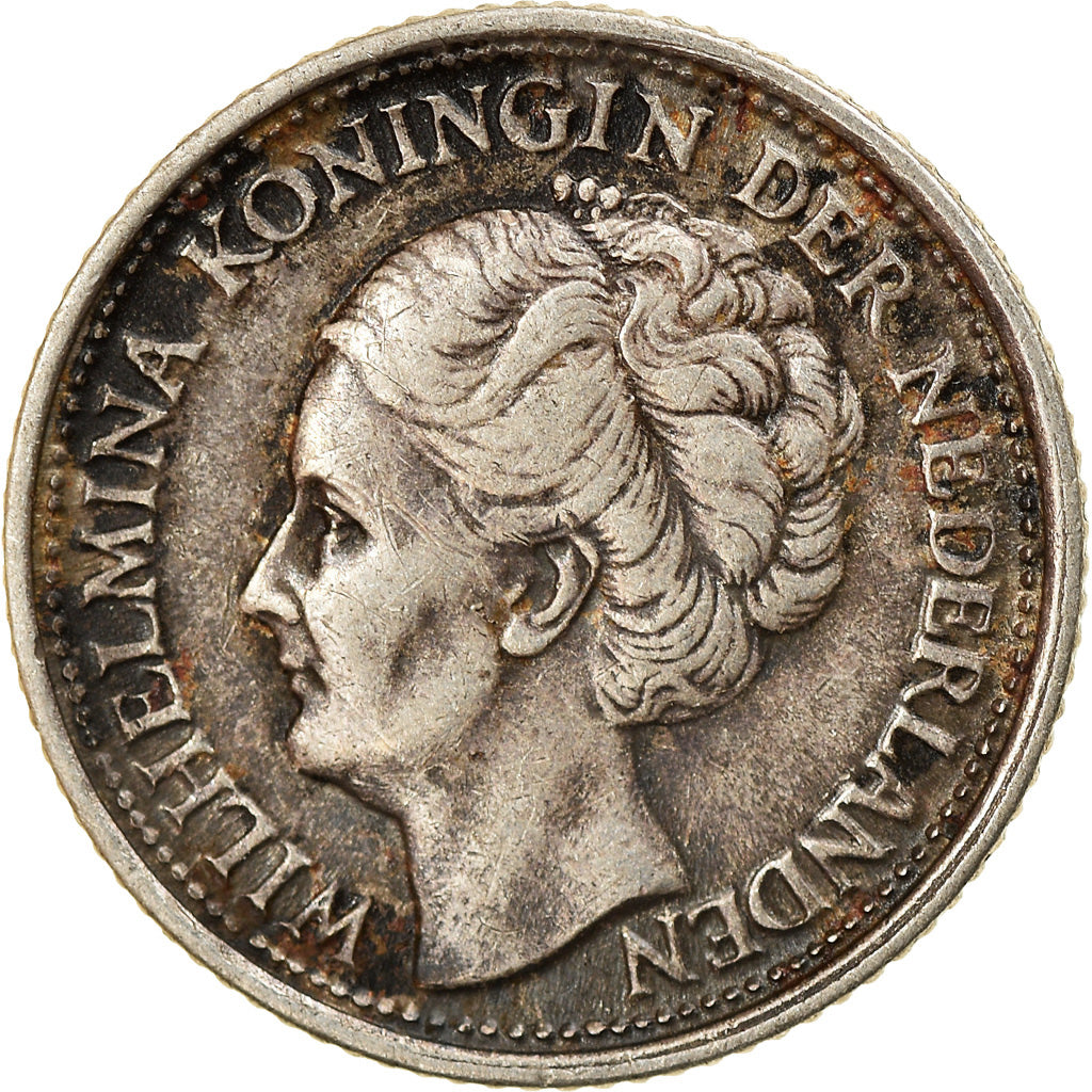 Monnaie, Pays-Bas, Wilhelmina I, 10 Cents, 1944, TTB+, Argent, KM:163