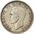 Moeda, Grã-Bretanha, George VI, Florin, Two Shillings, 1942, EF(40-45), Prata