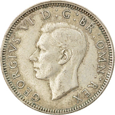 Coin, Great Britain, George VI, Shilling, 1946, EF(40-45), Silver, KM:854