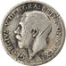 Coin, Great Britain, George V, 6 Pence, 1914, VF(20-25), Silver, KM:815