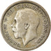 Coin, Great Britain, George V, 6 Pence, 1925, EF(40-45), Silver, KM:815a.2
