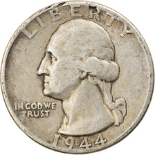 Coin, United States, Washington Quarter, Quarter, 1944, U.S. Mint, Philadelphia