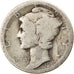 Moeda, Estados Unidos da América, Mercury Dime, Dime, 1917, U.S. Mint