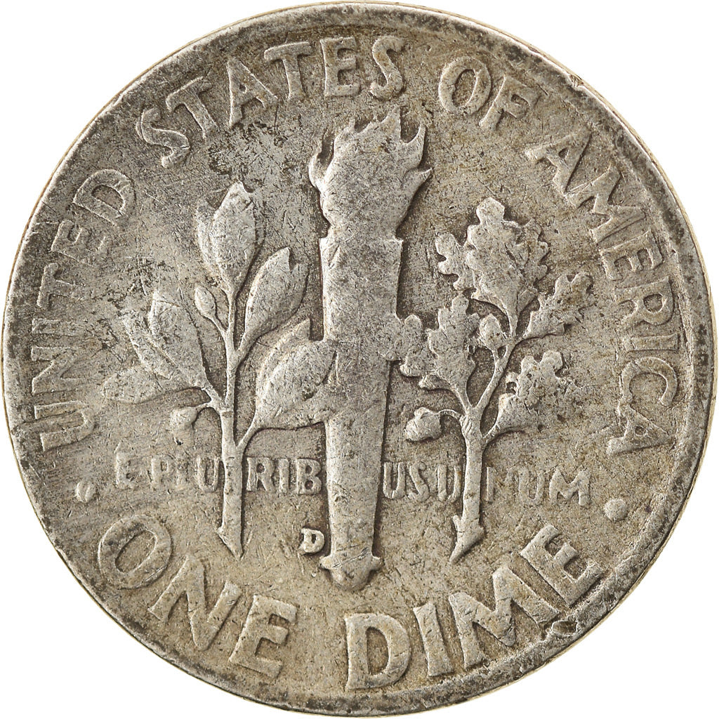 Coin, United States, Roosevelt Dime, Dime, 1952, U.S. Mint, Denver, VF(30-35)