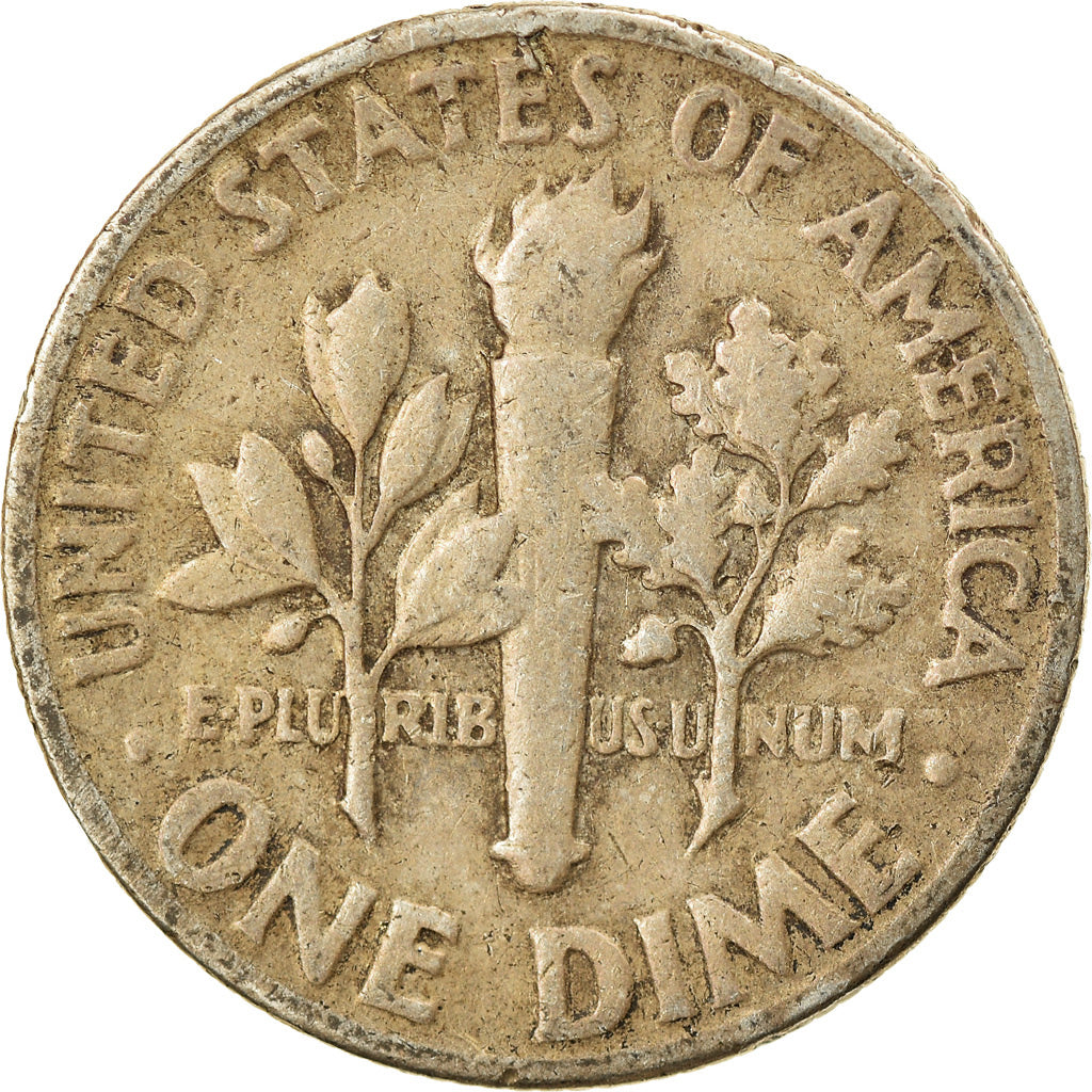 Moneta, Stati Uniti, Roosevelt Dime, Dime, 1958, U.S. Mint, Philadelphia, BB