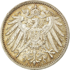 Coin, GERMANY - EMPIRE, Wilhelm II, Mark, 1914, Berlin, AU(55-58), Silver, KM:14