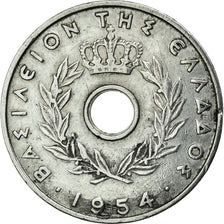 Coin, Greece, 20 Lepta, 1954, AU(50-53), Aluminum, KM:79