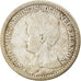Coin, Netherlands, Wilhelmina I, 25 Cents, 1914, VF(20-25), Silver, KM:146