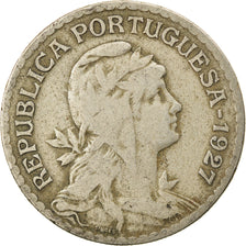 Moneta, Portogallo, Escudo, 1927, MB, Rame-nichel, KM:578