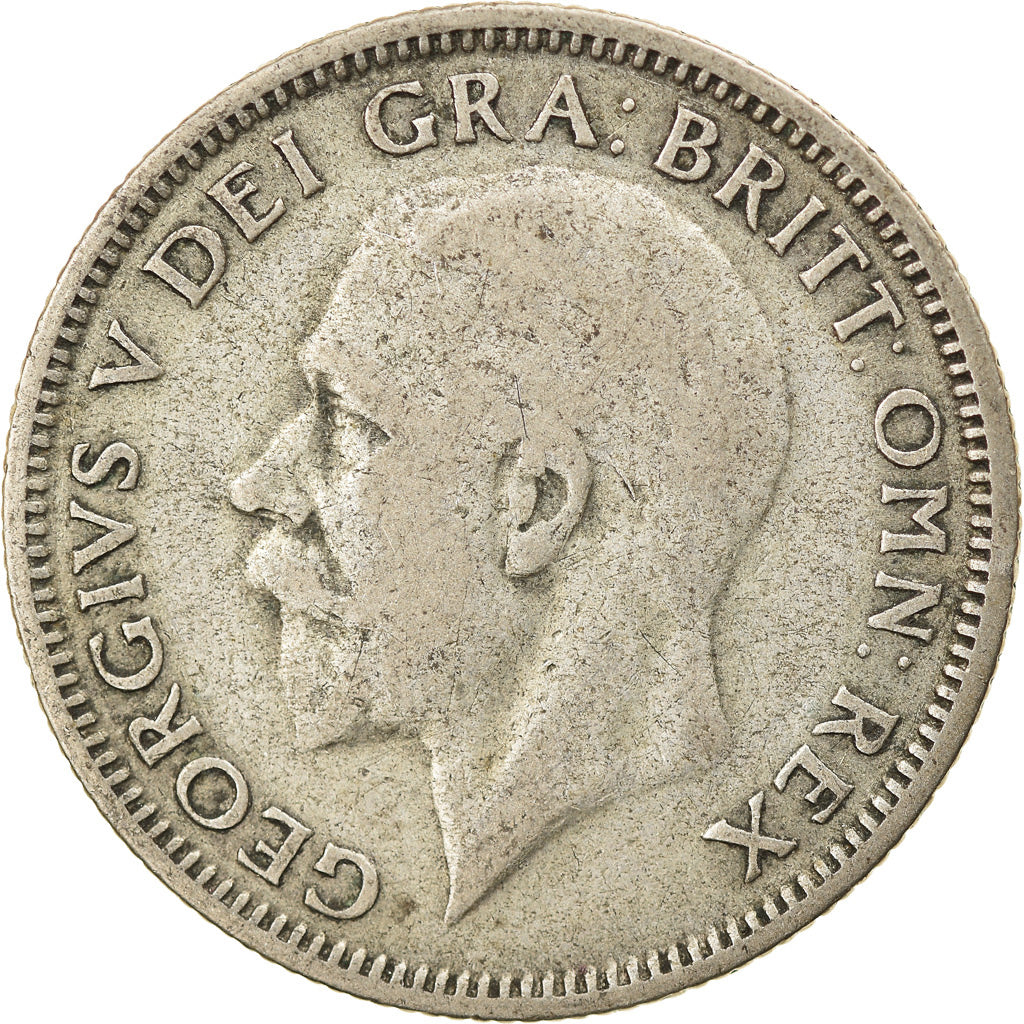 Coin, Great Britain, George V, Shilling, 1929, EF(40-45), Silver, KM:833