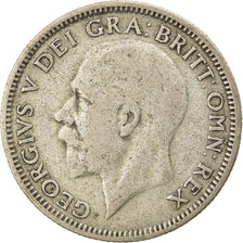 Coin, Great Britain, George V, Shilling, 1929, EF(40-45), Silver, KM:833