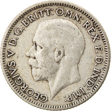 Coin, Great Britain, George V, 6 Pence, 1930, EF(40-45), Silver, KM:832