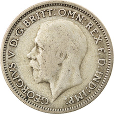 Coin, Great Britain, George V, 6 Pence, 1936, VF(30-35), Silver, KM:832