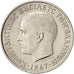 Coin, Greece, Constantine II, 2 Drachmai, 1967, EF(40-45), Copper-nickel, KM:90