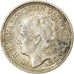 Munten, Nederland, Wilhelmina I, 10 Cents, 1938, ZF+, Zilver, KM:163