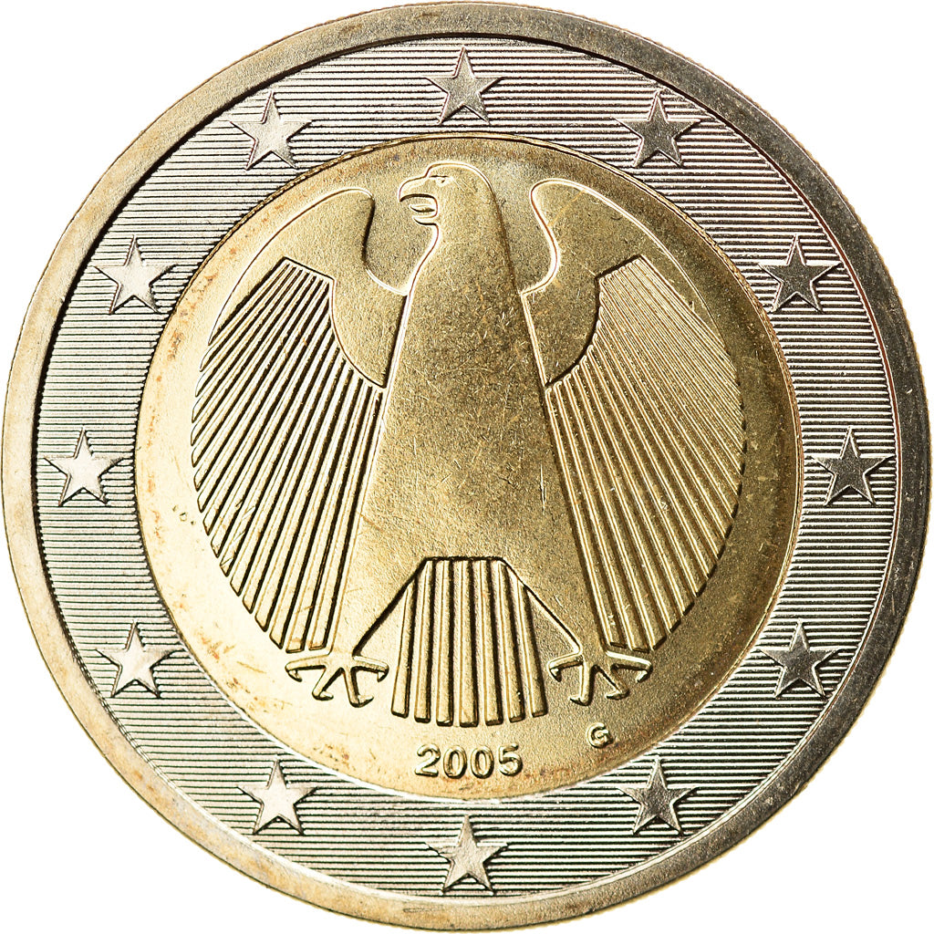 République fédérale allemande, 2 Euro, 2005, Karlsruhe, SPL, Bi-Metallic