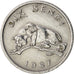 CONGO, DEMOCRATIC REPUBLIC, 10 Sengis, 1967,AU(55-58),Aluminum, KM:7