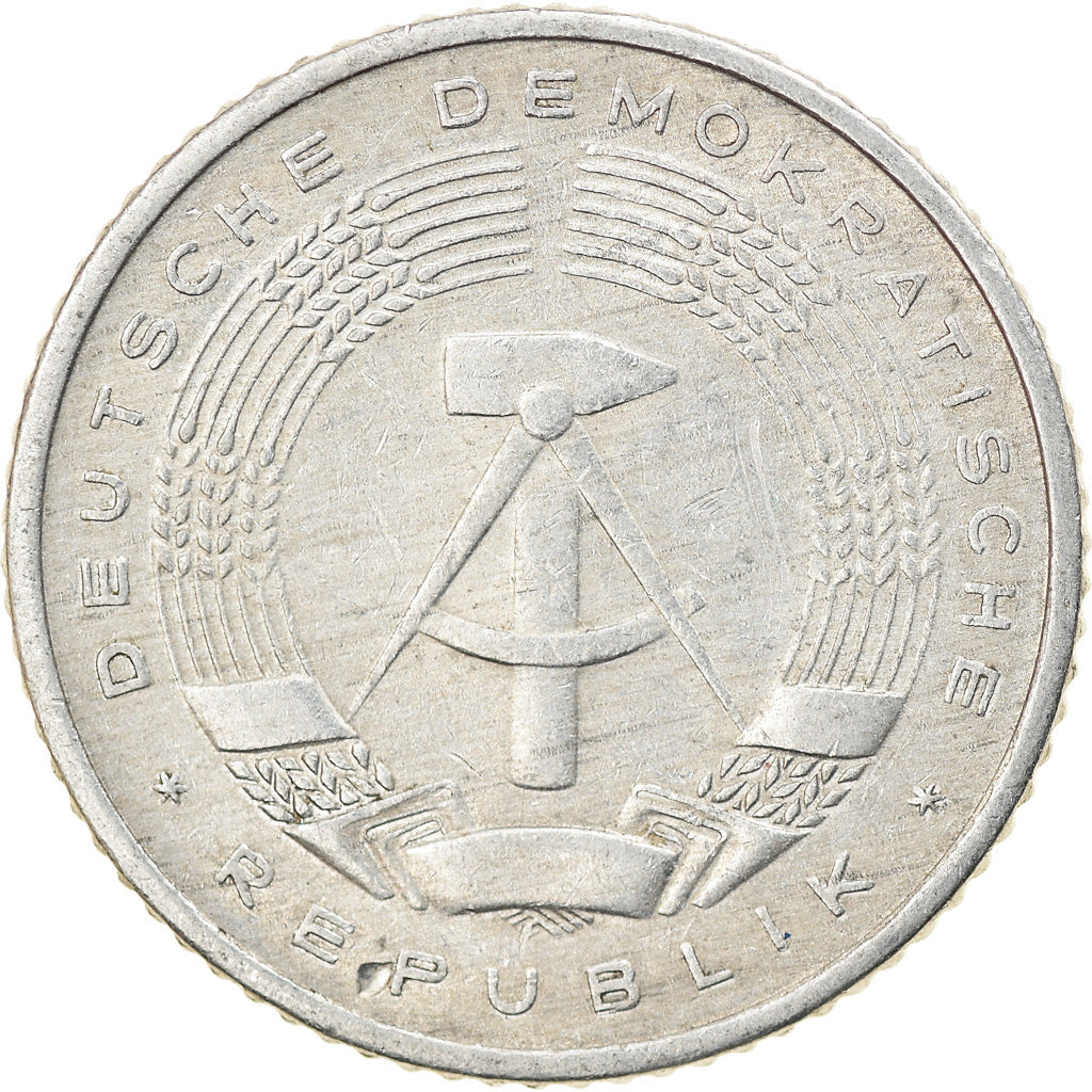 Moeda, ALEMANHA - REPÚBLICA DEMOCRÁTICA, 50 Pfennig, 1981, Berlin, EF(40-45)