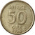 Coin, Sweden, Gustaf VI, 50 Öre, 1953, EF(40-45), Silver, KM:825