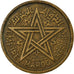 Coin, Morocco, Mohammed V, 2 Francs, AH 1364/1945, Paris, EF(40-45)