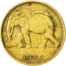 Belgisch-Kongo, Franc, 1944, SS+, Brass, KM:26