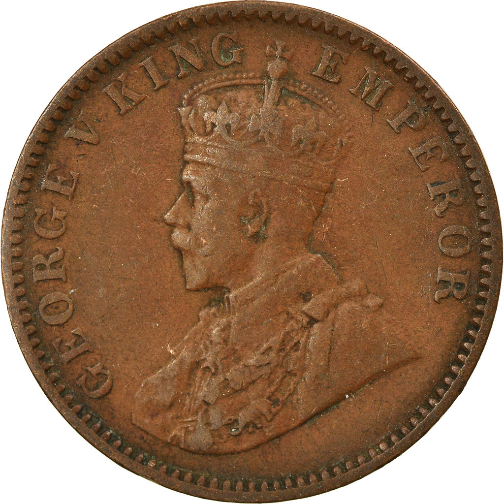 Münze, INDIA-BRITISH, George V, 1/4 Anna, 1936, Bombay, SS, Bronze, KM:512